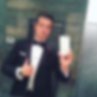 Blurred male portrait symbolizing thoughtful presentation